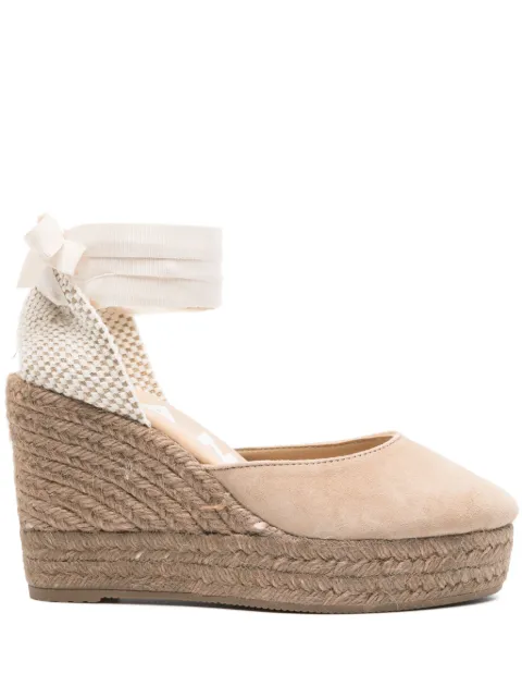 Manebi tie-detail espadrilles Neutrals W16WVHAMPTONS