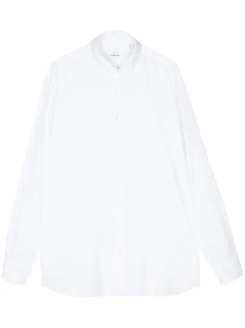 Lardini drop-shoulder long-sleeve shirt White EQTEDEQC1796