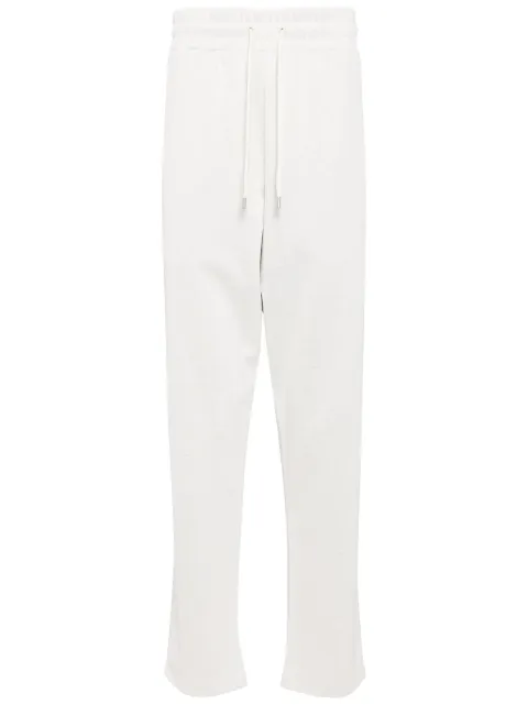 Lardini drawstring-waist straight-leg trousers White EQLTR04EQ62023