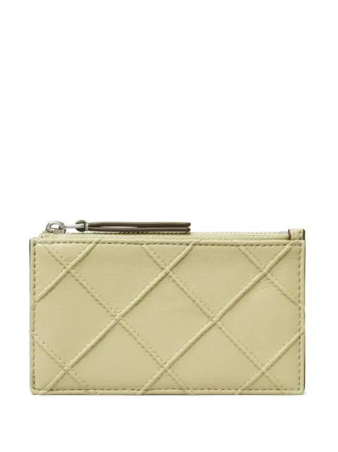 Tory Burch Fleming Soft leather cardholder Neutrals 152602