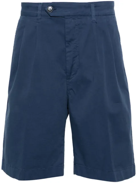 Canali mid-rise chino shorts Blue 95602PT00452