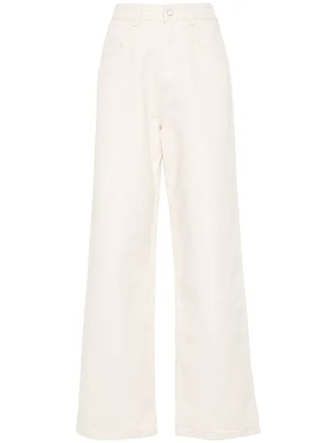 Kiton high-waisted straight-leg jeans Neutrals DJ53102K0904D01006