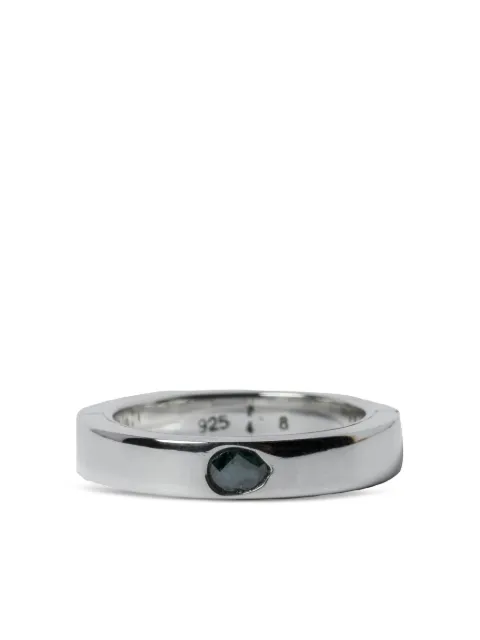 Parts of Four Sistema blue-diamond ring Silver 11019PABDIA