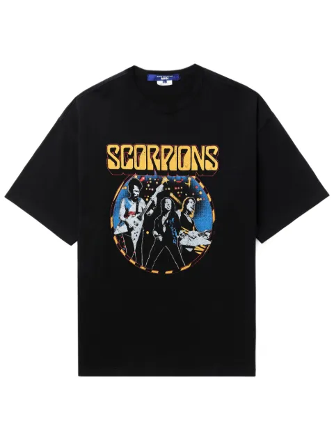 Junya Watanabe MAN graphic-print cotton T-shirt Black WMT018051