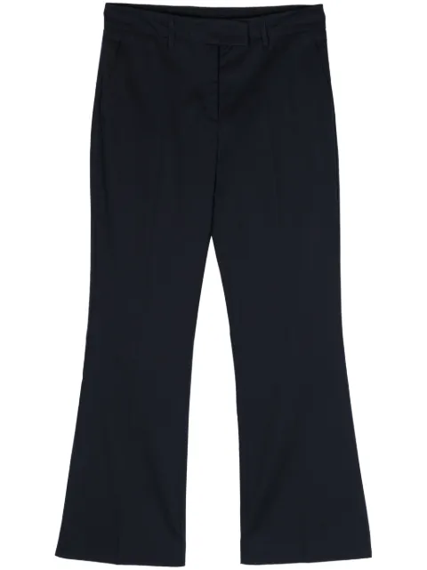 DRHOPE cropped flared trousers Blue 36224153