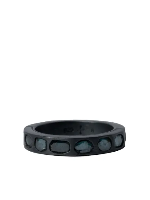 Parts of Four Sistema blue-diamond ring Silver 110112KABDIA
