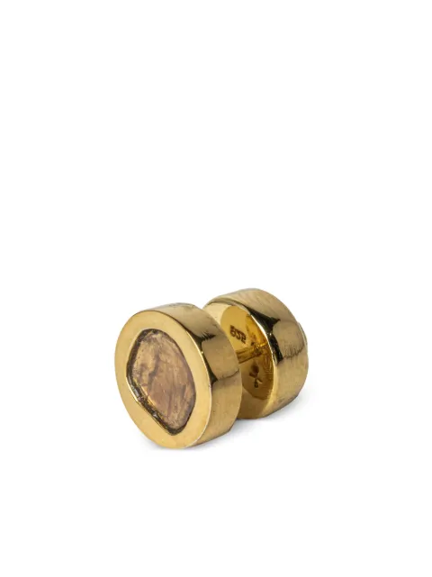 Parts of Four diamond-embellished stud earring Gold 183524YGADIA