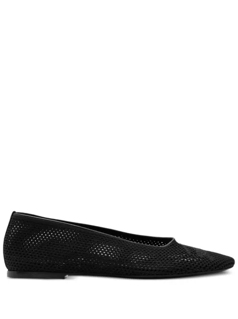 Burberry mesh ballerina shoes Black 8088424