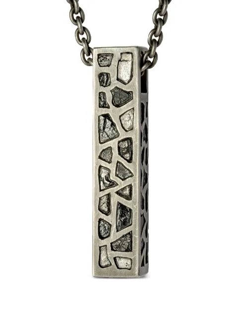 Parts of Four Cuboid diamond pendant necklace Silver 23303DAKFRDIA