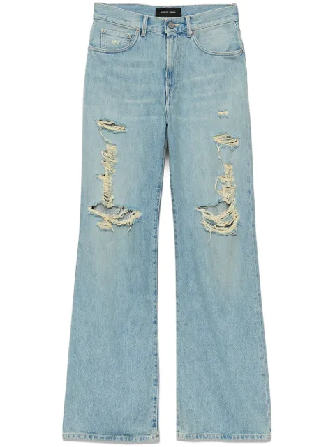 Purple Brand ripped wide-leg jeans Blue D2000WIDB224