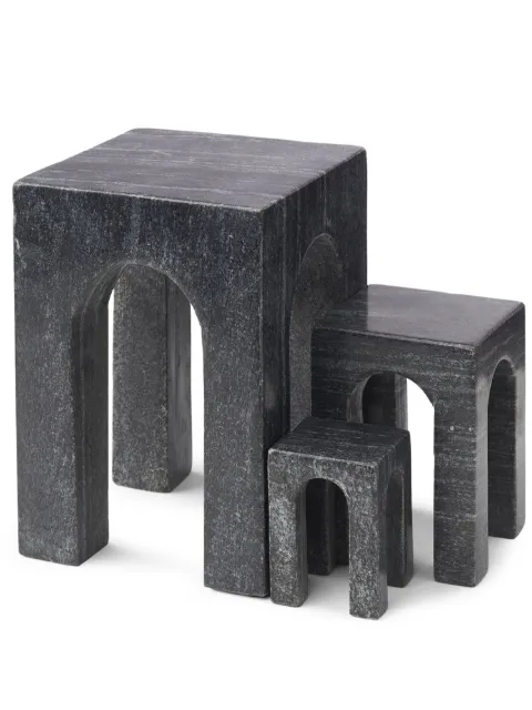 Gejst Arkis bookends (set of three) Black 10441