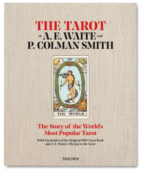 TASCHEN The Tarot of A. E. Waite and P. Colman Smith by Johannes Fiebig hardcover book Neutrals 9783836586429