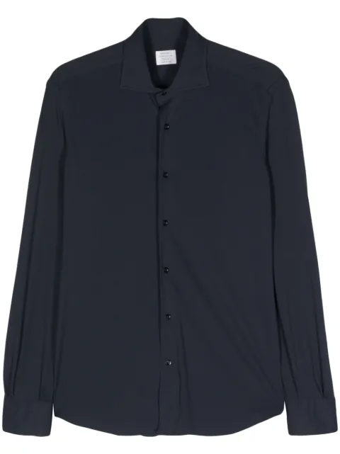 Mazzarelli long-sleeve shirt Blue GOLFCAMICIA