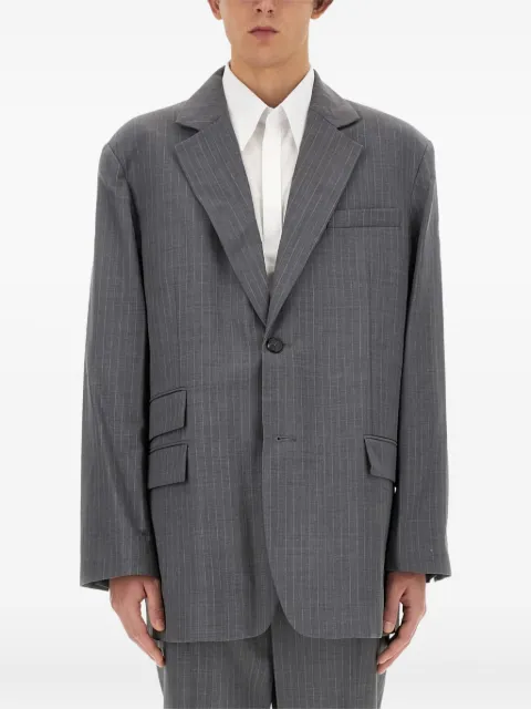 Helmut Lang welt pocket blazer Grey N09HM104
