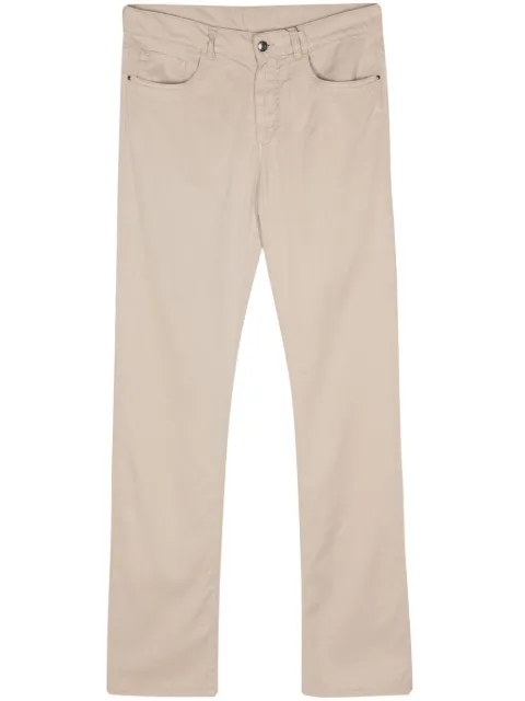 Canali slim-fit chino trousers Neutrals PT0135591519