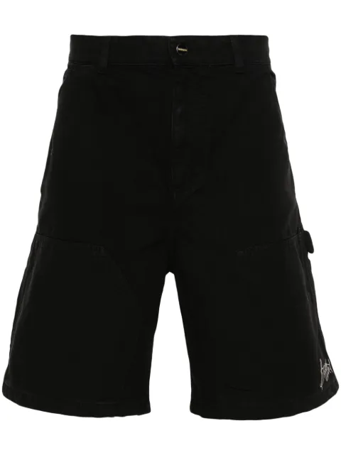 BARROW logo-embroidered bermuda shorts Black S4BWUABE014