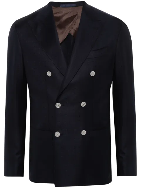 Barba double-breasted blazer Blue JACKETDP41077