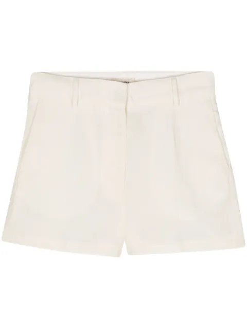 Barena Dori Canne linen shorts Neutrals PAD46453149