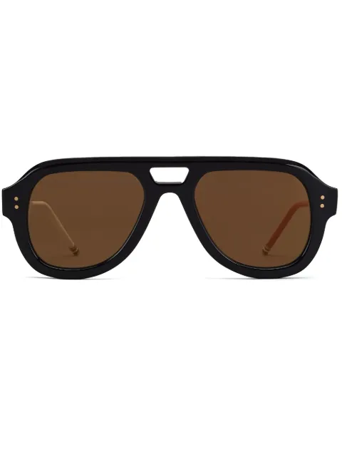 Thom Browne Eyewear pilot-frame sunglasses Blue UES923AG0002