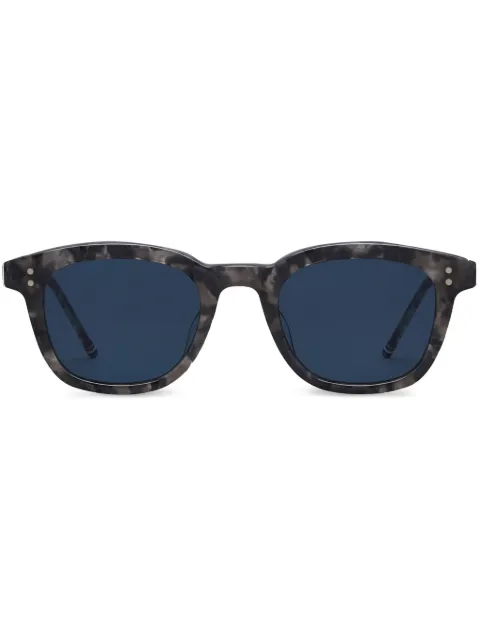 Thom Browne Eyewear tortoiseshell rectangular-frame sunglasses Grey UES921AG0002