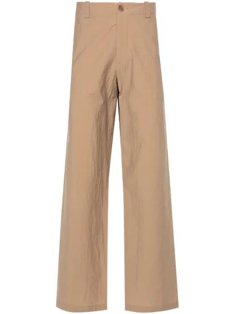A.P.C. creased tapered trousers Neutrals COGXMH08499