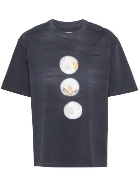 Feng Chen Wang photograph-print cotton T-shirt Grey FMS17TS08