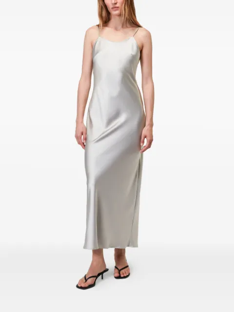 Roberto Collina satin-finish dress Grey T55036