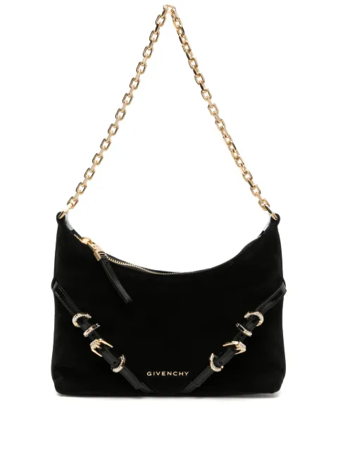Givenchy Voyou Party velvet shoulder bag Black BB50W0B1ZZ