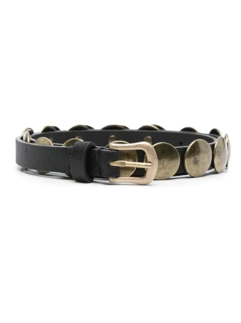 Golden Goose Trinidad maxi-stud belt Black GWA00408A000448