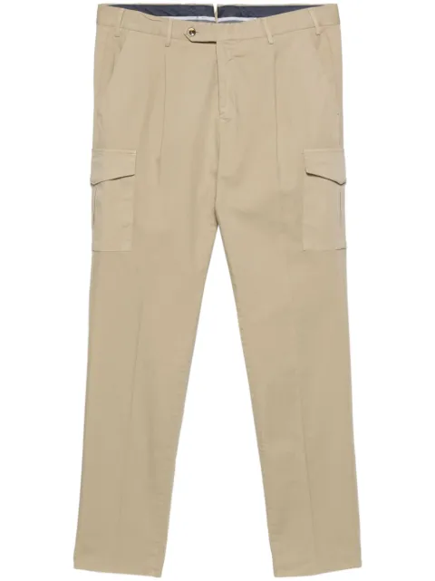PT Torino pressed-crease slim-fit trousers Neutrals COATMLZA0CL1