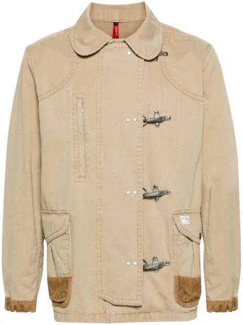 Fay 4 Ganci cotton jacket Neutrals MAM1348098LVW3