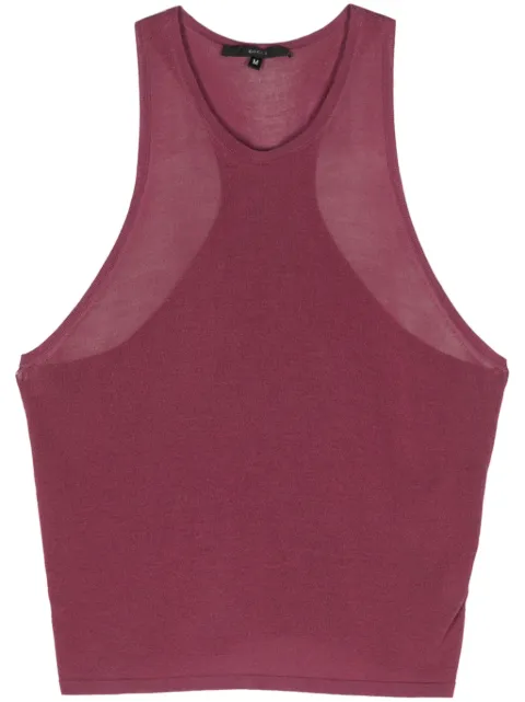Gucci Pre-Owned 2000s fine-knit tank top Pink GUC250SH