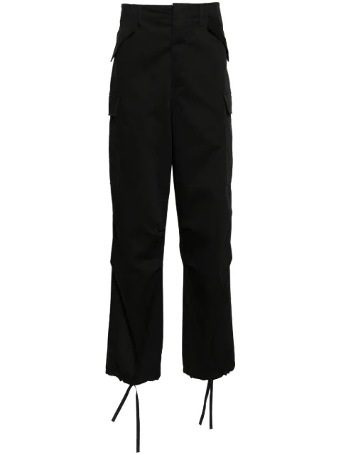 MSGM wide-leg cargo trousers Black 3640MP14X247105
