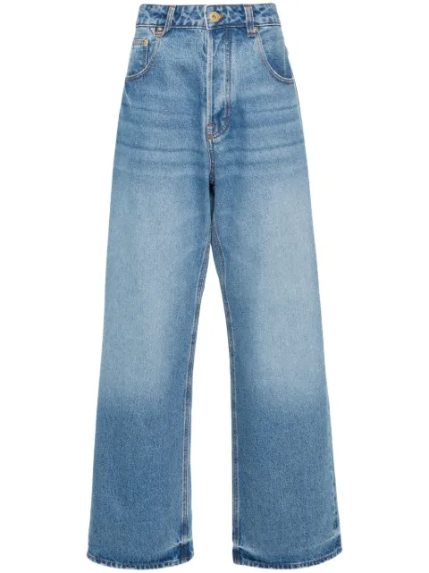 Jacquemus Nîmes mid-rise wide jeans Blue 241DE038151333C