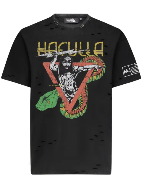 Haculla In Concert cotton T-shirt Black HA08BDT06