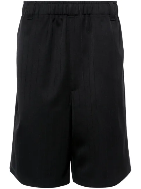 Jacquemus Le Bermuda Juego wool shorts Black 245PA08515429BA