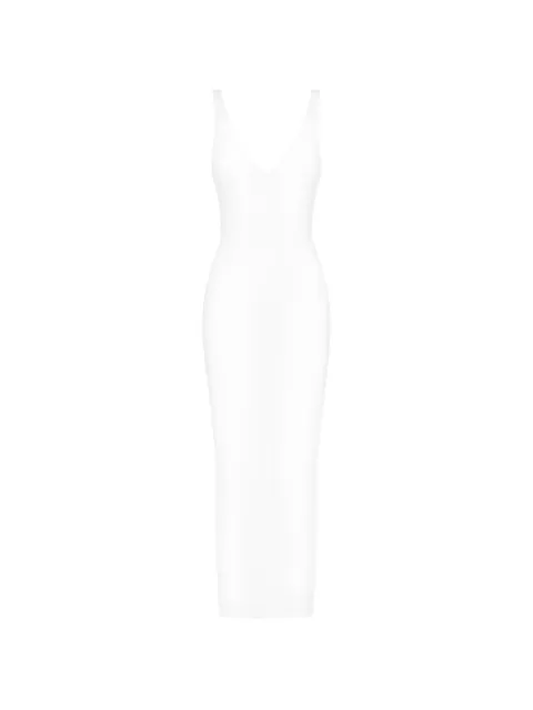 Maison Close midi La Femme Amazone open-back dress White 562242