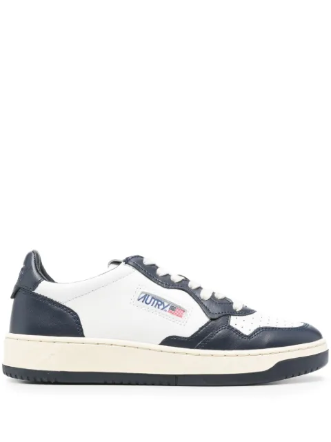 Autry Medalist panelled leather sneakers White AULWWB04