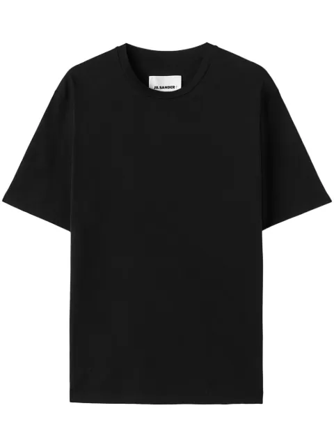 Jil Sander logo-print cotton T-shirt Black J21GC0161J46219