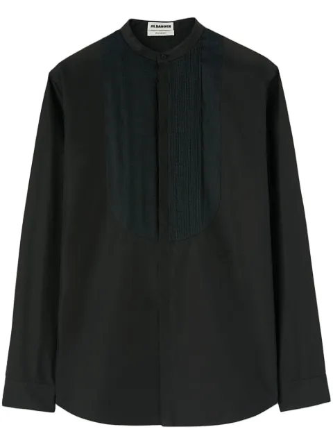 Jil Sander Wednesday P.M. cotton shirt Black J05DL0010JTN038