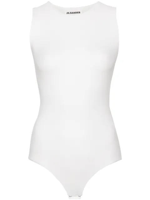 Jil Sander stretch-design bodysuit White J01NC0021J70026