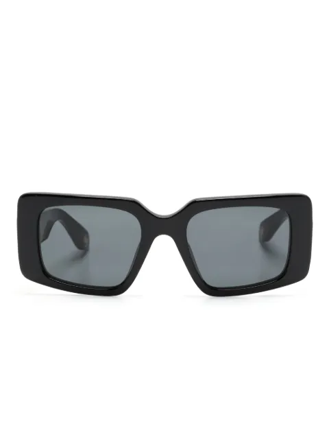 Roberto Cavalli rectangle-frame sunglasses Black SRC039M
