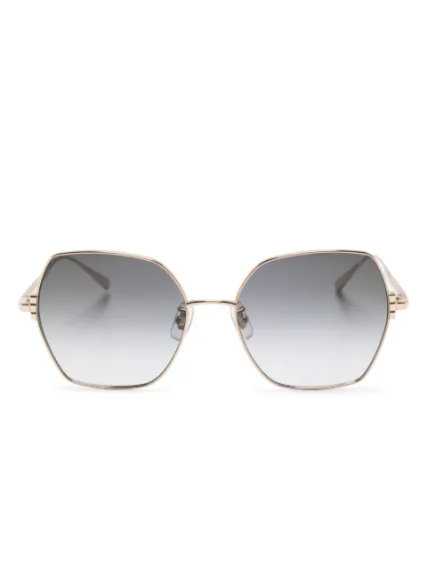 Chopard Eyewear square-frame sunglasses Gold SCHL02M