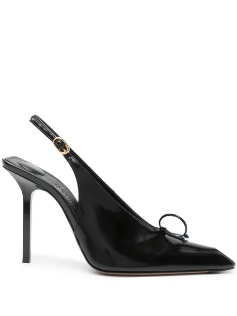 Jacquemus Cubisto leather pumps Black FOW00137AC18A03