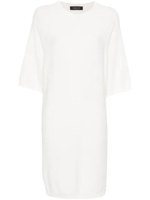 Fabiana Filippi sequinned sweater dress White ABD274F748D2730000