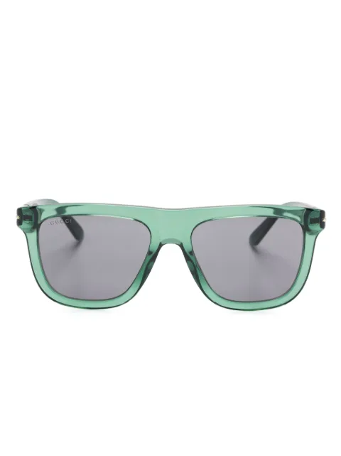 Gucci Eyewear square-frame sunglasses Green GG1502S003