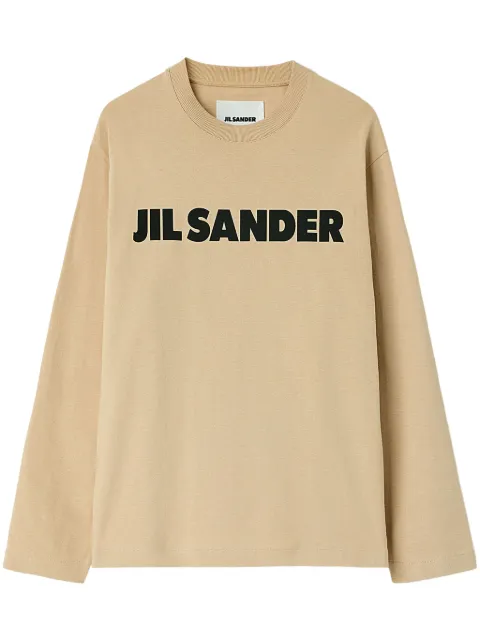 Jil Sander Logo T-Shirt Brown J02GC0107J20215