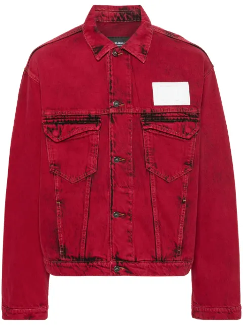 A-COLD-WALL* Strand denim jacket Red ACWMH054