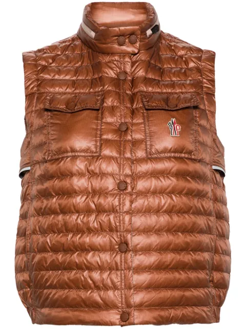 Moncler Grenoble Gumiane quilted down gilet Red J10981A00014539YL