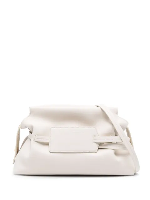 Off-White Zip Tie clutch bag Neutrals OWNM048S24LEA0010400